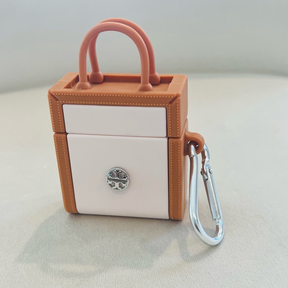 AirPods case Tory Burch logo